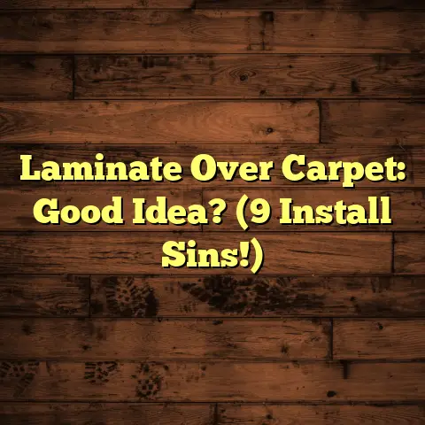 Laminate Over Carpet: Good Idea? (9 Install Sins!)