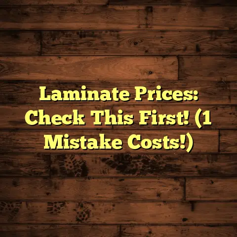 Laminate Prices: Check This First! (1 Mistake Costs!)