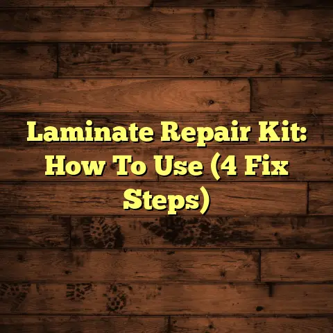 Laminate Repair Kit: How To Use (4 Fix Steps)