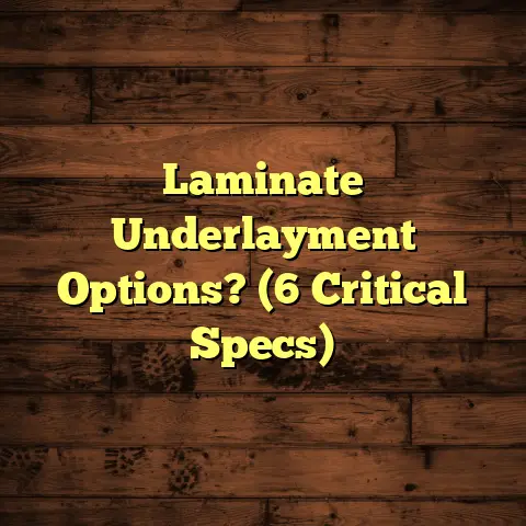 Laminate Underlayment Options? (6 Critical Specs)