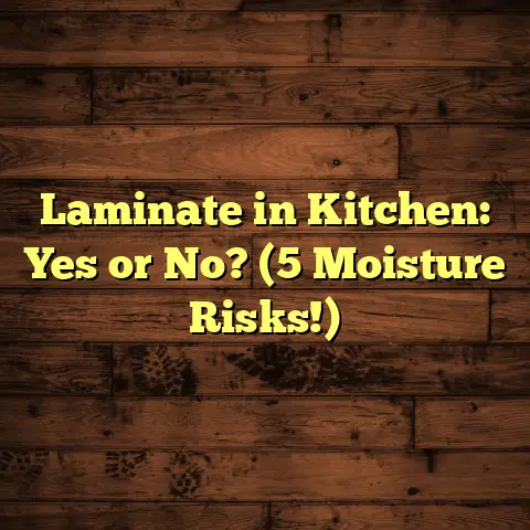 Laminate in Kitchen: Yes or No? (5 Moisture Risks!)