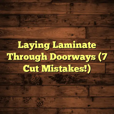 Laying Laminate Through Doorways (7 Cut Mistakes!)