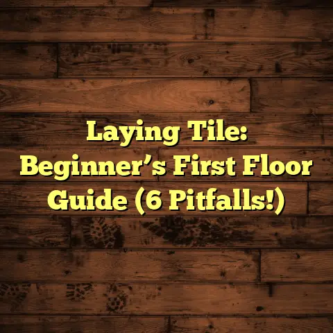 Laying Tile: Beginner’s First Floor Guide (6 Pitfalls!)