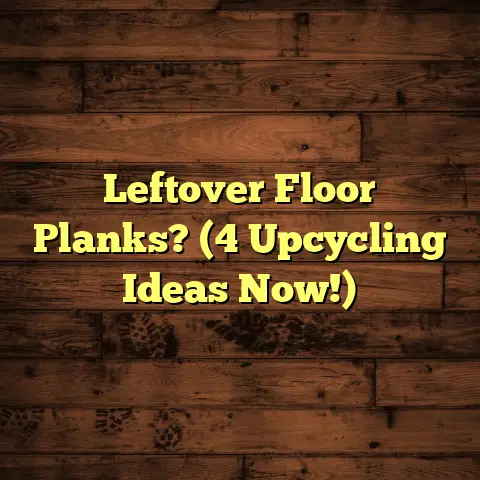Leftover Floor Planks? (4 Upcycling Ideas Now!)