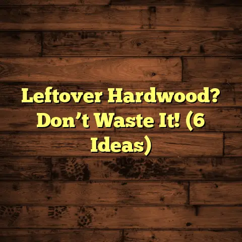 Leftover Hardwood? Don’t Waste It! (6 Ideas)