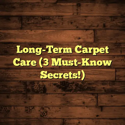Long-Term Carpet Care (3 Must-Know Secrets!)