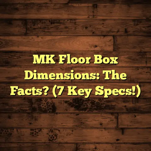 MK Floor Box Dimensions: The Facts? (7 Key Specs!)