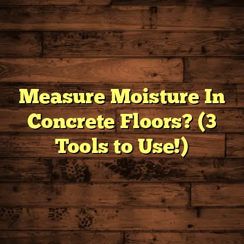 Measure Moisture In Concrete Floors? (3 Tools to Use!)