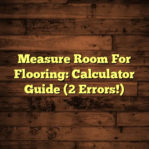 Measure Room For Flooring: Calculator Guide (2 Errors!)