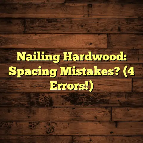 Nailing Hardwood: Spacing Mistakes? (4 Errors!)