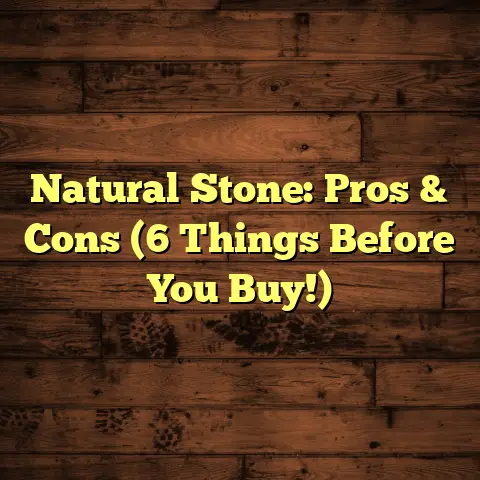 Natural Stone: Pros & Cons (6 Things Before You Buy!)