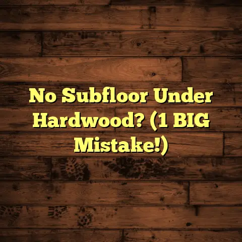 No Subfloor Under Hardwood? (1 BIG Mistake!)