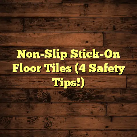 Non-Slip Stick-On Floor Tiles (4 Safety Tips!)