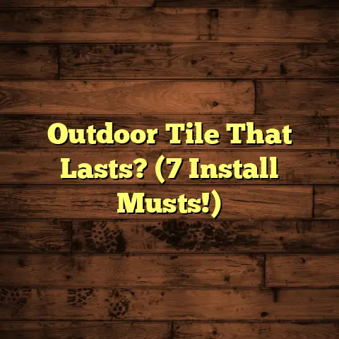 Outdoor Tile That Lasts? (7 Install Musts!)