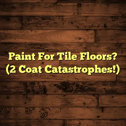 Paint For Tile Floors? (2 Coat Catastrophes!)