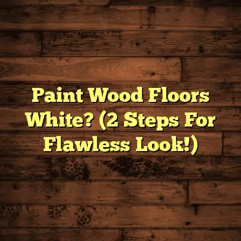 Paint Wood Floors White? (2 Steps For Flawless Look!)