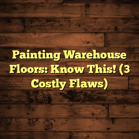 Painting Warehouse Floors: Know This! (3 Costly Flaws)
