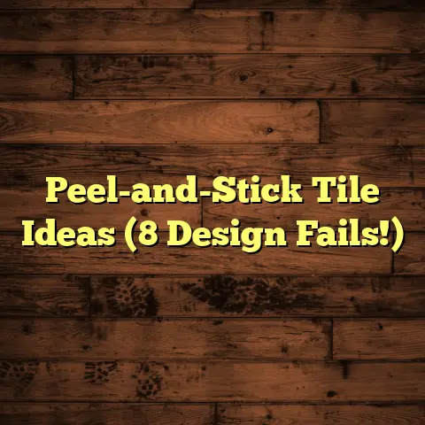 Peel-and-Stick Tile Ideas (8 Design Fails!)