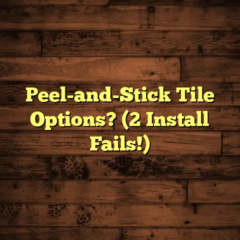 Peel-and-Stick Tile Options? (2 Install Fails!)