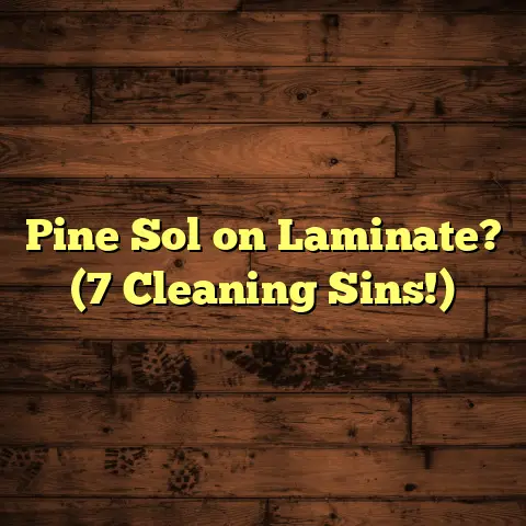 Pine Sol on Laminate? (7 Cleaning Sins!)