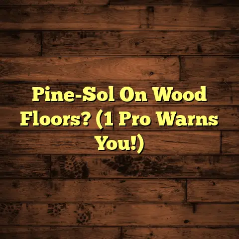 Pine-Sol On Wood Floors? (1 Pro Warns You!)