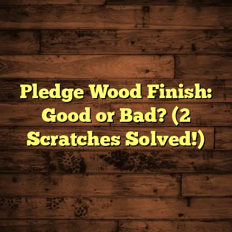 Pledge Wood Finish: Good or Bad? (2 Scratches Solved!)