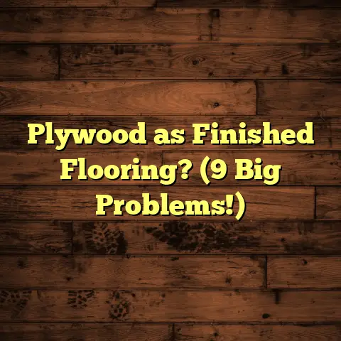 Plywood as Finished Flooring? (9 Big Problems!)