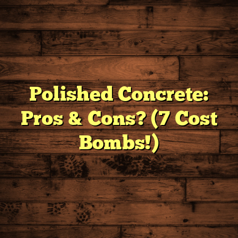Polished Concrete: Pros & Cons? (7 Cost Bombs!)