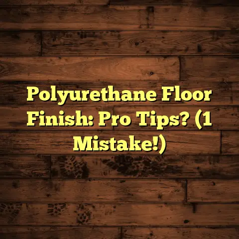 Polyurethane Floor Finish: Pro Tips? (1 Mistake!)