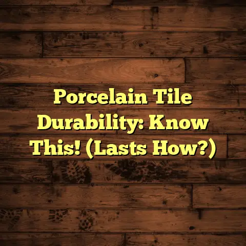 Porcelain Tile Durability: Know This! (Lasts How?)