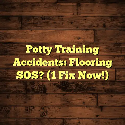 Potty Training Accidents: Flooring SOS? (1 Fix Now!)