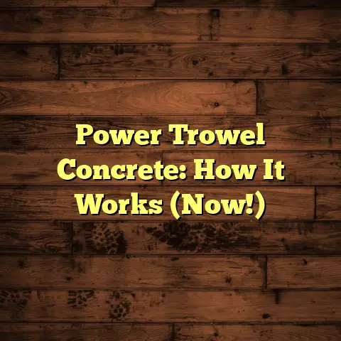 Power Trowel Concrete: How It Works (Now!)