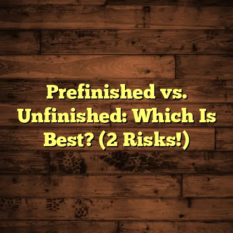 Prefinished vs. Unfinished: Which Is Best? (2 Risks!)