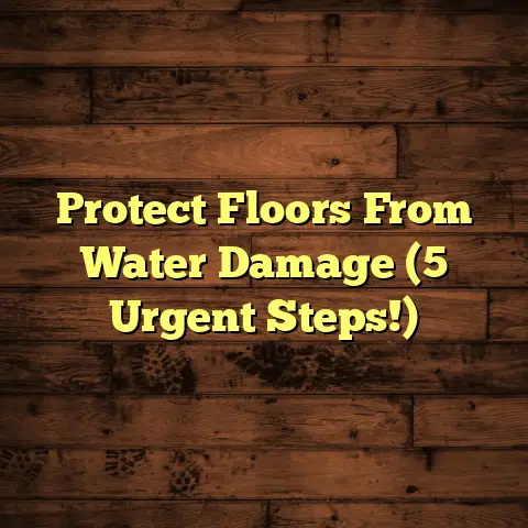 Protect Floors From Water Damage (5 Urgent Steps!)