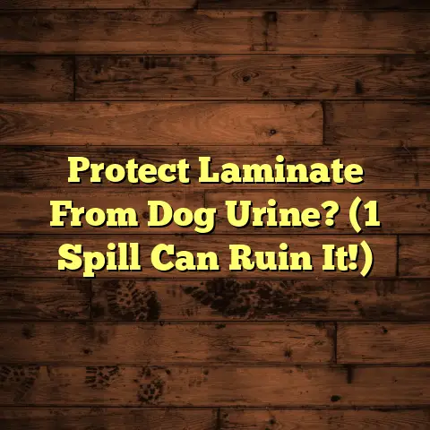 Protect Laminate From Dog Urine? (1 Spill Can Ruin It!)