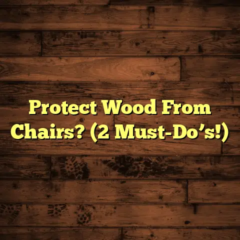 Protect Wood From Chairs? (2 Must-Do’s!)