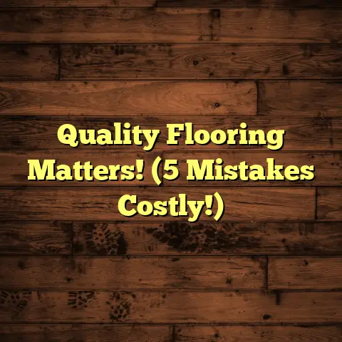 Quality Flooring Matters! (5 Mistakes Costly!)