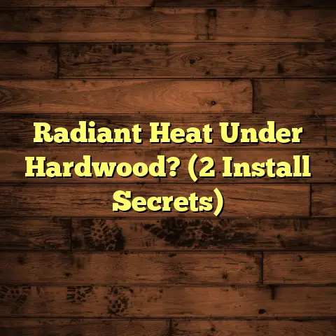 Radiant Heat Under Hardwood? (2 Install Secrets)