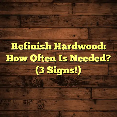 Refinish Hardwood: How Often Is Needed? (3 Signs!)