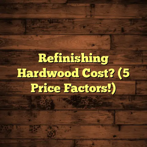 Refinishing Hardwood Cost? (5 Price Factors!)