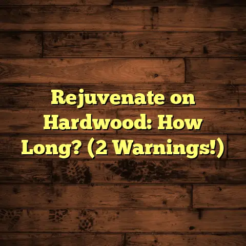 Rejuvenate on Hardwood: How Long? (2 Warnings!)