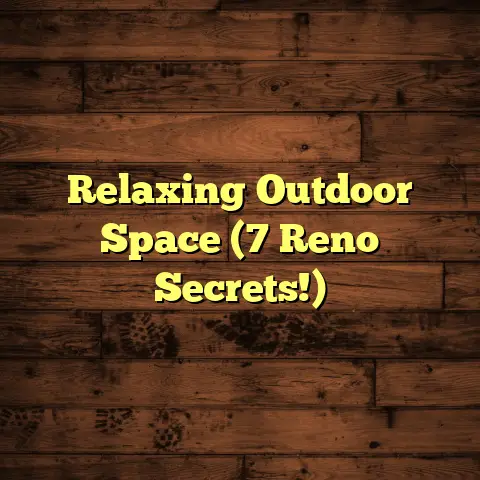 Relaxing Outdoor Space (7 Reno Secrets!)