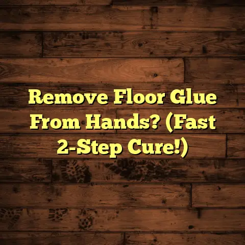 Remove Floor Glue From Hands? (Fast 2-Step Cure!)