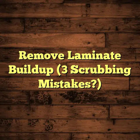 Remove Laminate Buildup (3 Scrubbing Mistakes?)
