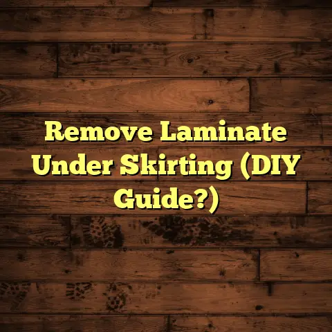 Remove Laminate Under Skirting (DIY Guide?)