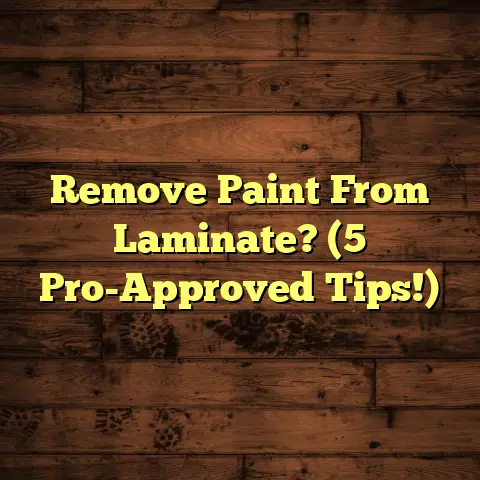 Remove Paint From Laminate? (5 Pro-Approved Tips!)