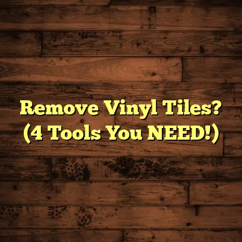 Remove Vinyl Tiles? (4 Tools You NEED!)