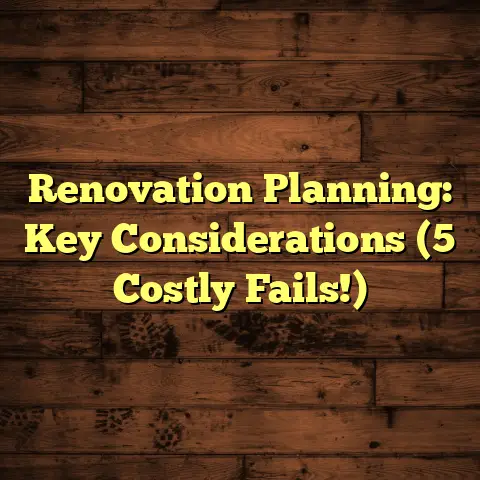 Renovation Planning: Key Considerations (5 Costly Fails!)