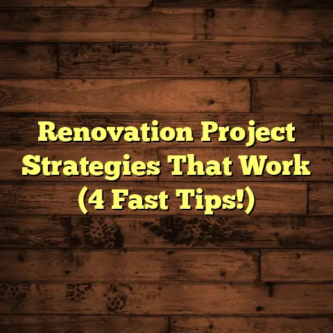 Renovation Project Strategies That Work (4 Fast Tips!)