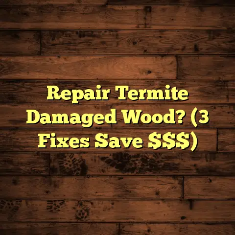 Repair Termite Damaged Wood? (3 Fixes Save $$$)